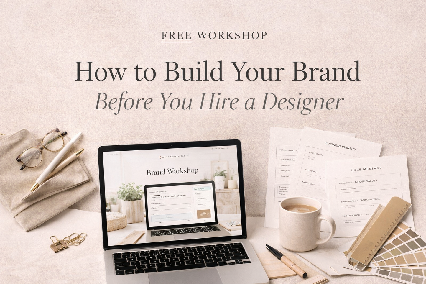 Workshop: How to Build Your Brand Before You Hire a Designer